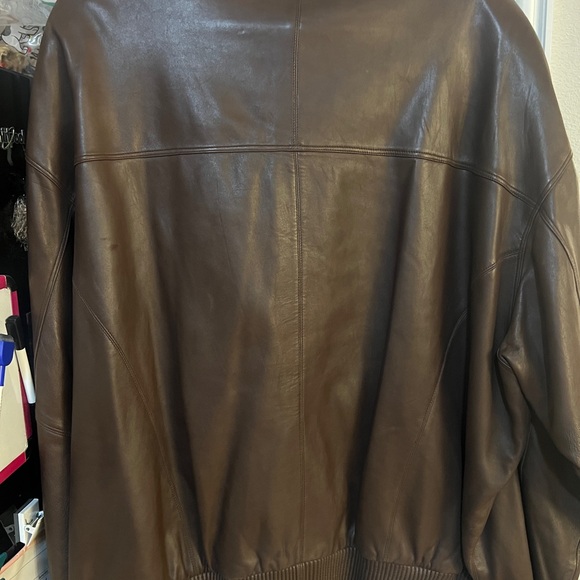 Pelle Pelle Men's Dark Brown Leather Jacket - Picture 8 of 8